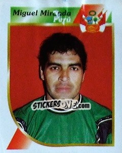 Sticker Miguel Miranda - Copa América 2001 n. 163 - Navarrete