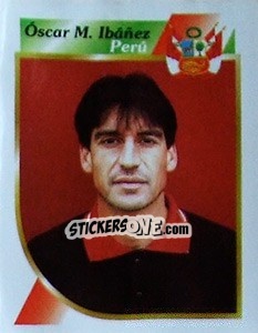 Cromo Óscar M. Ibáñez - Copa América 2001 - Navarrete