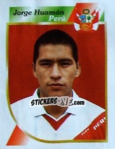 Sticker Jorge Huamán - Copa América 2001 n. 166 - Navarrete