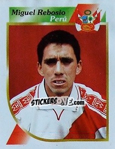 Sticker Miguel Rebosio - Copa América 2001 n. 168 - Navarrete