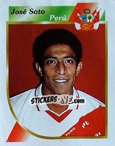 Sticker José Soto - Copa América 2001 - Navarrete