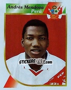 Sticker Andrés Mendoza - Copa América 2001 - Navarrete