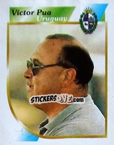 Cromo Víctor Pua - Copa América 2001 - Navarrete