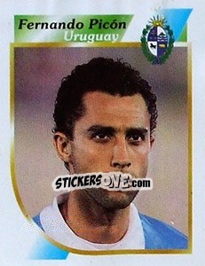 Cromo Fernando Picón - Copa América 2001 - Navarrete