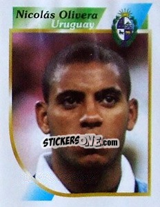 Figurina Nicolás Olivera - Copa América 2001 n. 187 - Navarrete