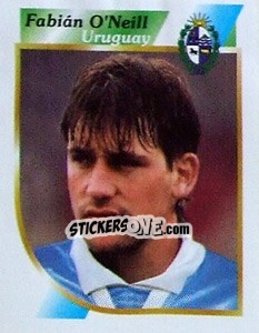 Sticker Fabián O'Neill - Copa América 2001 - Navarrete