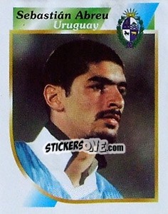 Sticker Sebastián Abreu - Copa América 2001 n. 192 - Navarrete