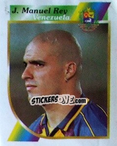Sticker J. Manuel Rey - Copa América 2001 - Navarrete
