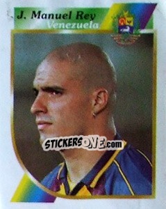 Sticker J. Manuel Rey - Copa América 2001 n. 199 - Navarrete