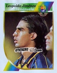 Cromo Leopoldo Jiménez - Copa América 2001 - Navarrete