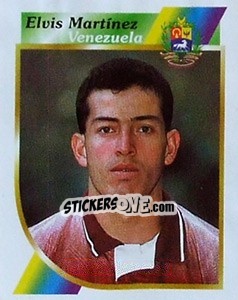 Sticker Elvis Martínez - Copa América 2001 n. 202 - Navarrete