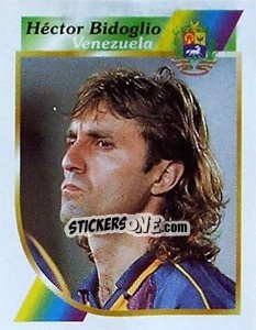 Figurina Héctor Bidoglio - Copa América 2001 - Navarrete