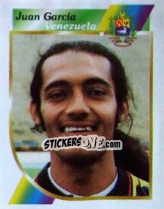 Cromo Juan García - Copa América 2001 - Navarrete