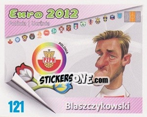 Sticker Blaszczykowski - Caricaturas Euro 2012 n. 121 - Atlantico