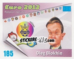 Figurina Oleh Blokhin - Caricaturas Euro 2012 - Atlantico