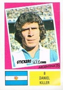 Sticker Daniel Killer - Argentina 78 n. 8 - Ageducatifs