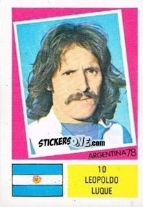 Sticker Leopoldo Luque - Argentina 78 n. 10 - Ageducatifs