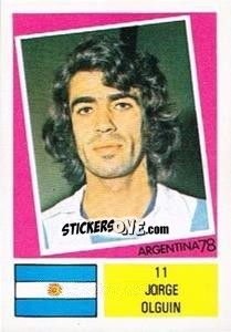 Sticker Jorge Olguin - Argentina 78 n. 11 - Ageducatifs