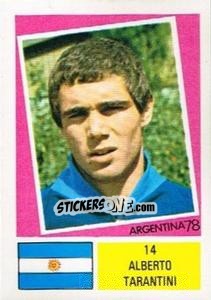 Sticker Alberto Tarantini - Argentina 78 n. 14 - Ageducatifs