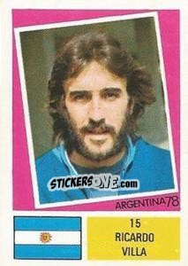Sticker Ricardo Villa - Argentina 78 - Ageducatifs