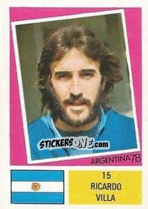 Cromo Ricardo Villa - Argentina 78 - Ageducatifs