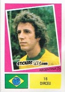 Sticker Dirceu - Argentina 78 n. 16 - Ageducatifs