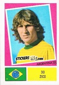 Sticker Zico - Argentina 78 n. 30 - Ageducatifs