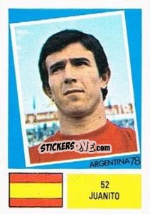 Sticker Juanito - Argentina 78 n. 52 - Ageducatifs