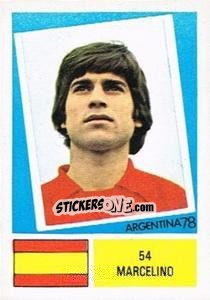 Figurina Marcelino - Argentina 78 n. 54 - Ageducatifs
