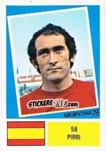 Sticker Pirri - Argentina 78 n. 58 - Ageducatifs