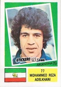 Sticker Mohammed Reza Adelkhani - Argentina 78 - Ageducatifs