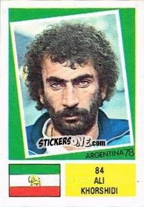 Sticker Ali Khorshidi - Argentina 78 n. 84 - Ageducatifs