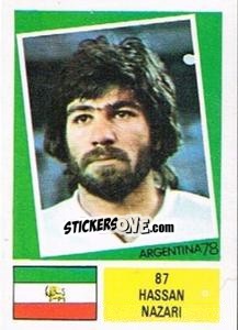 Sticker Hassan Nazari - Argentina 78 n. 87 - Ageducatifs