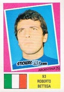 Sticker Roberto Bettega - Argentina 78 n. 93 - Ageducatifs