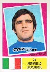 Sticker Antonello Cuccureddu - Argentina 78 n. 96 - Ageducatifs