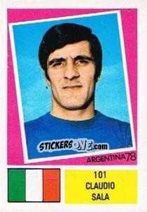 Sticker Claudio Sala - Argentina 78 n. 101 - Ageducatifs