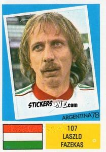 Sticker Laszlo Fazekas - Argentina 78 n. 107 - Ageducatifs