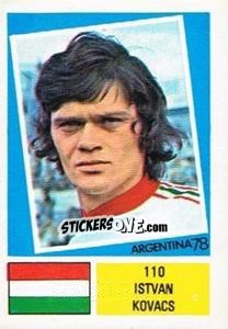 Sticker Istvan Kovacs - Argentina 78 n. 110 - Ageducatifs