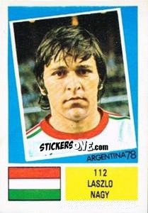 Sticker Laszlo Nagy - Argentina 78 n. 112 - Ageducatifs