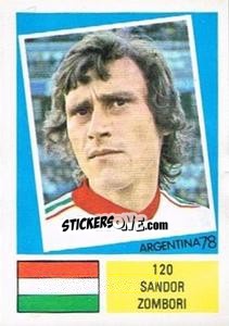 Sticker Sandor Zombori - Argentina 78 n. 120 - Ageducatifs