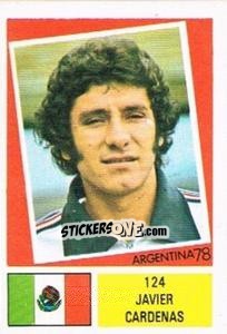 Sticker Javier Cardenas - Argentina 78 n. 124 - Ageducatifs