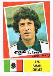 Sticker Rafael Chavez - Argentina 78 n. 126 - Ageducatifs