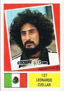 Cromo Leonardo Cuellar - Argentina 78 n. 127 - Ageducatifs