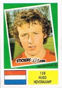 Sticker Hugo Hovenkamp - Argentina 78 n. 139 - Ageducatifs