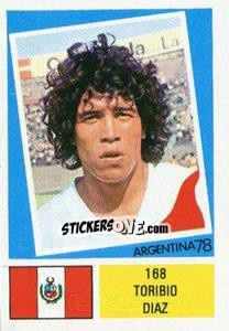 Sticker Toribio Diaz - Argentina 78 n. 168 - Ageducatifs