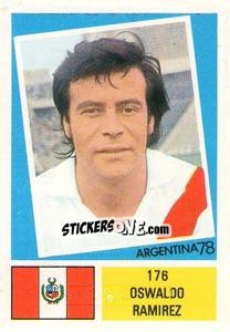 Sticker Oswaldo Ramirez - Argentina 78 n. 176 - Ageducatifs