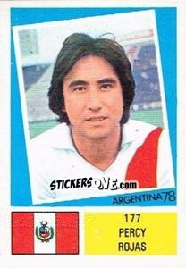 Sticker Percy Rojas - Argentina 78 - Ageducatifs