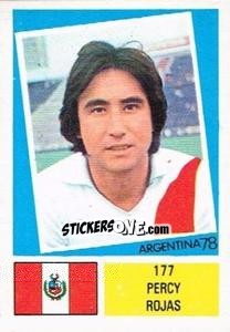 Sticker Percy Rojas - Argentina 78 n. 177 - Ageducatifs