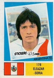 Sticker Eleazar Soria - Argentina 78 - Ageducatifs