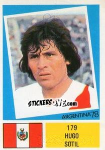 Sticker Hugo Sotil - Argentina 78 - Ageducatifs
